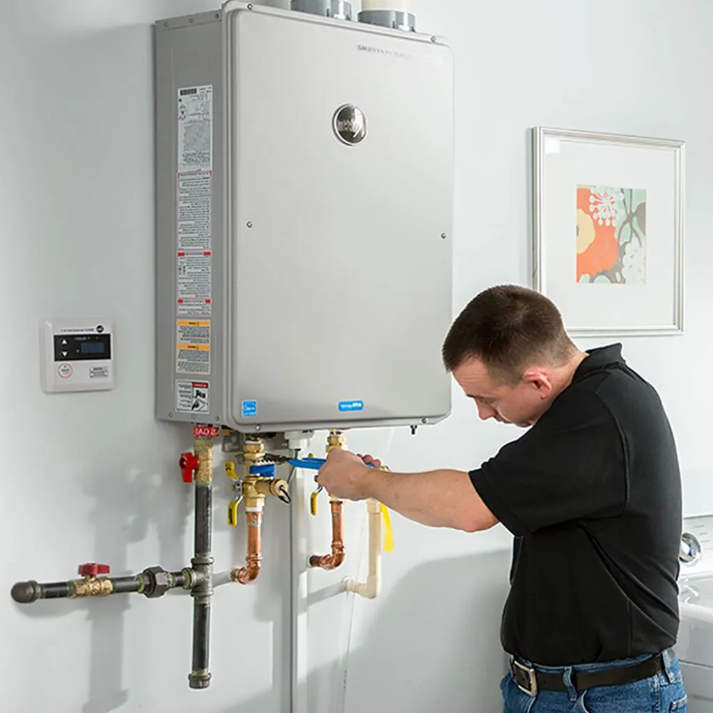 tankless water heater repair in Vanndale, AR